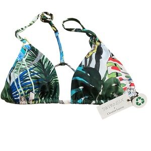 Swiminista Christian Lacroix XL bikini top NWT